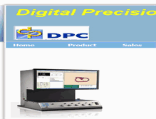 Tablet Screenshot of dpccorp.com